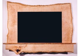 Blistered maple Mantel Mirror Photo