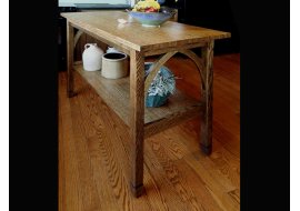 Carpenter Gothic Kitchen Island Photo