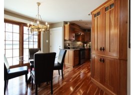 Arts and Crafts Kitchen Corner Hutch Photo