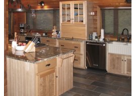 Birdseye Maple Kitchen Islands Photo