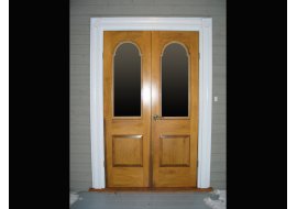 Exterior Storm Combination Doors Photo